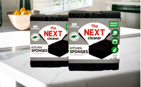 «BEST CLEANER» Губка сыр