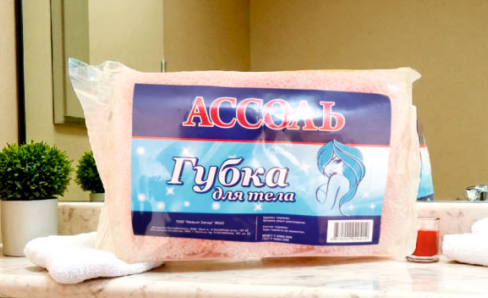 «АССОЛЬ» Губка для тела